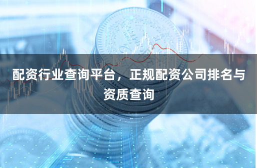 配资行业查询平台，正规配资公司排名与资质查询